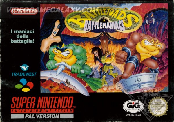 Battletoads in Battlemaniacs
