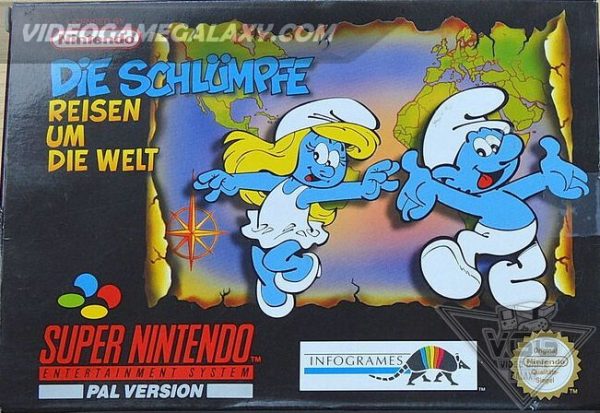 Die Schlümpfe Reisen Um Die Welt (V1)