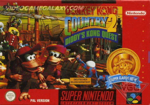 Donkey Kong Country 2 Diddy's Kong Quest (V1)
