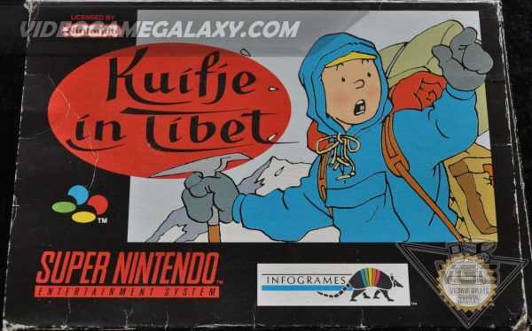 Kuifje in Tibet