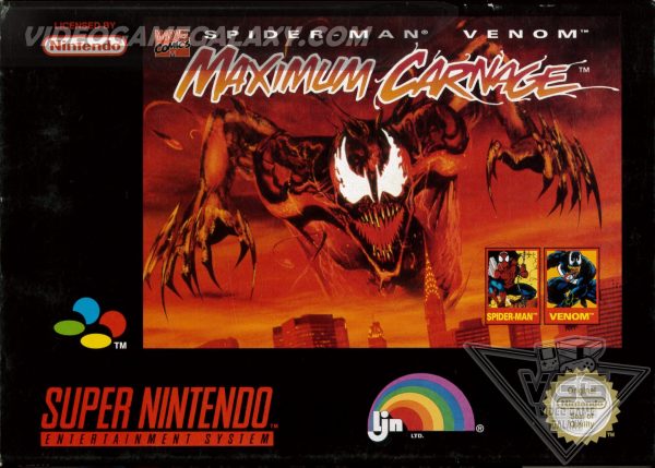 Spider-Man & Venom- Maximum Carnage