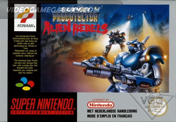 Super Probotector Alien Rebels
