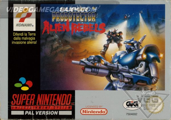 Super Probotector Alien Rebels