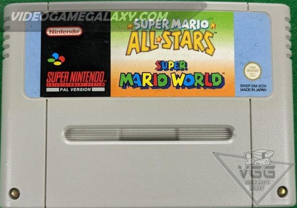 Super Mario All Stars & Super Mario World - Cartridge only -