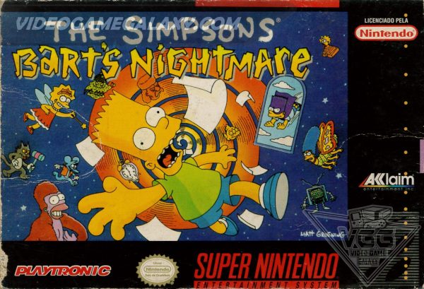The Simpsons Bart's Nightmare