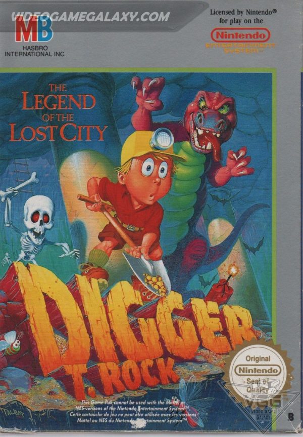 The Legend of the Lost City Digger T Rock