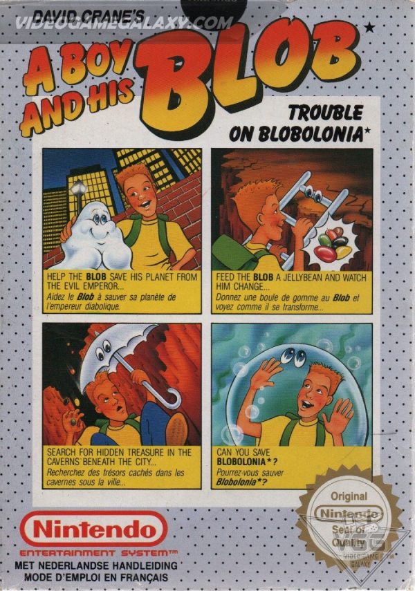 David Crane’s A Boy and his Blob : Trouble on Blobolonia