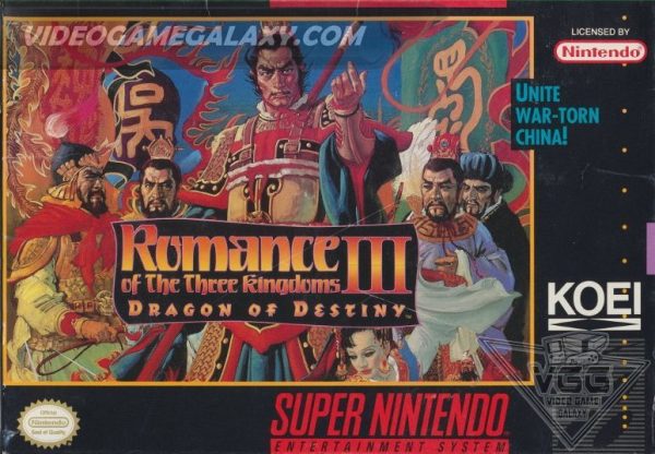 Romance of the Three Kingdom III - Dragon of Destiny