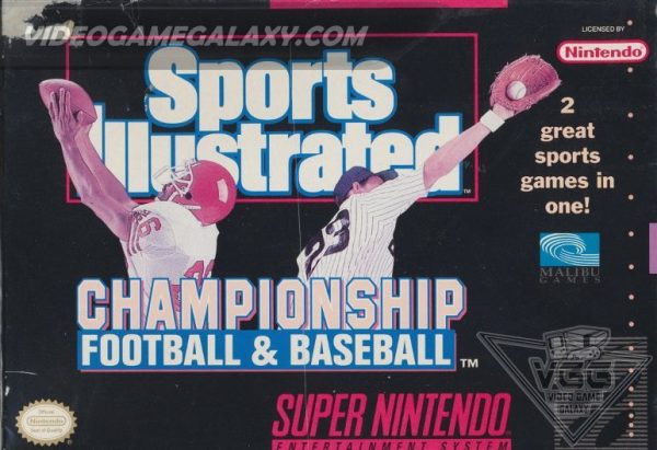 Sports Illustrated- Championship Football & Baseball