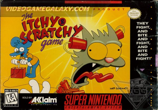 The Itchy and Scratchy Game