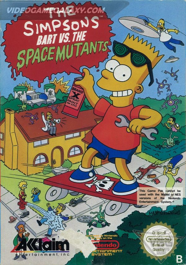 The Simpsons: Bart VS. the Space Mutants