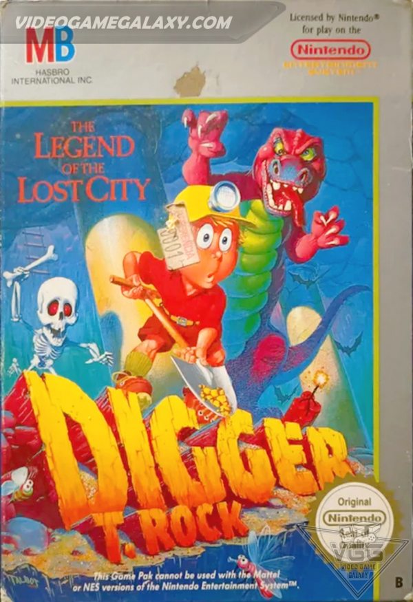 The Legend of the Lost City Digger T Rock