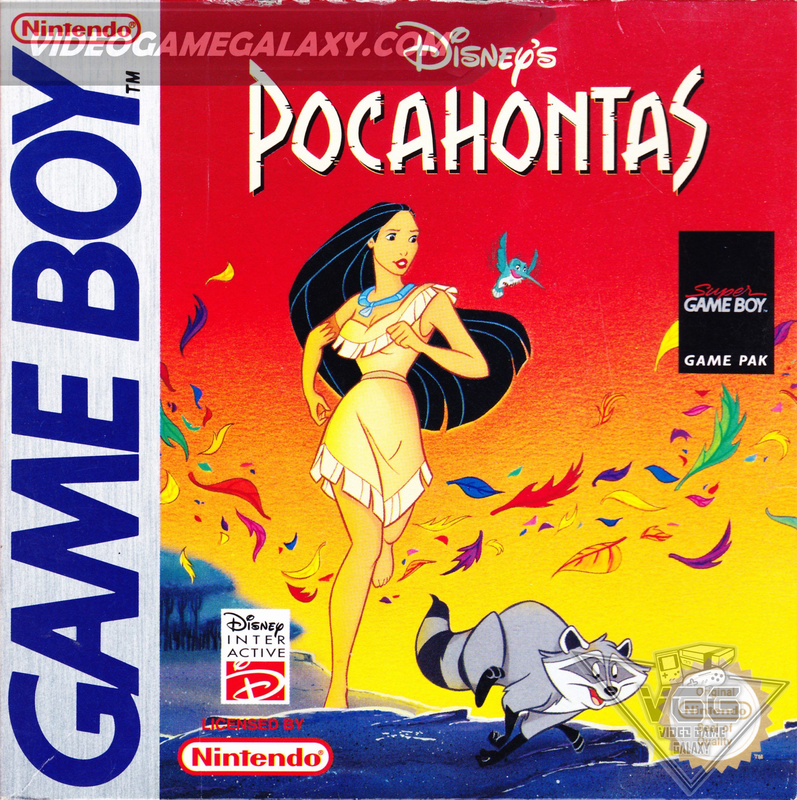 Pocahontas (1996) - Les jeux Disney sur Megadrive