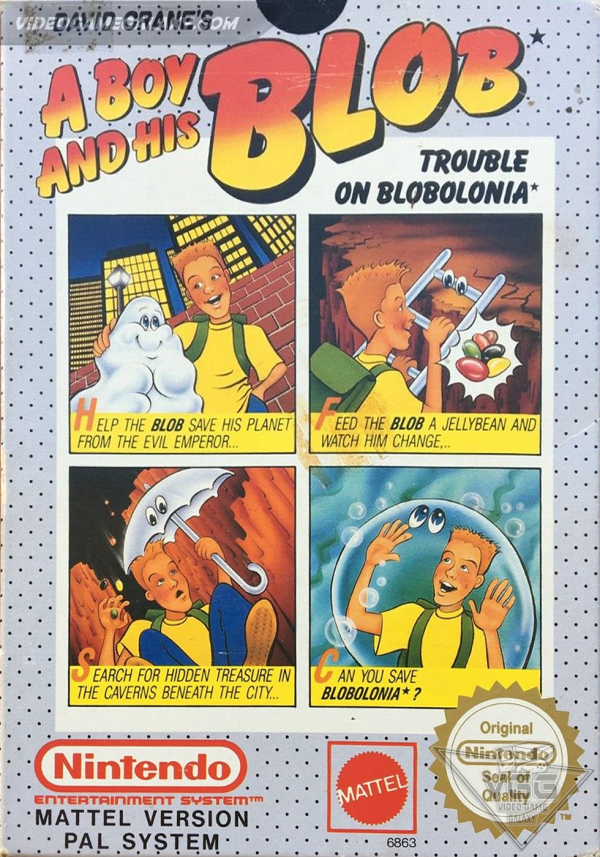 David Crane’s A Boy and his Blob : Trouble on Blobolonia