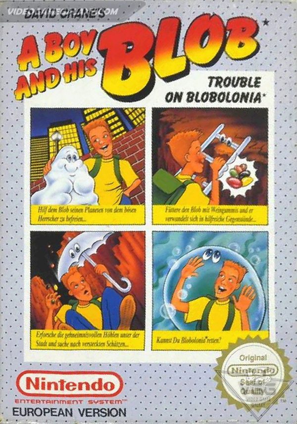 David Crane’s A Boy and his Blob : Trouble on Blobolonia