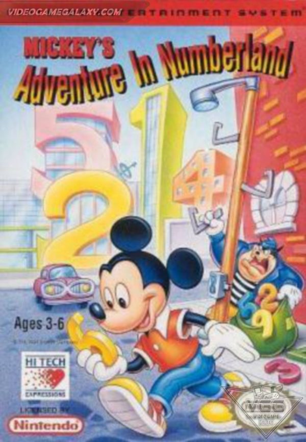 Mickey's Adventure in Numberland