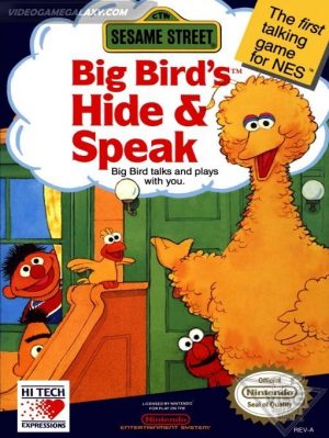 Sesame Street: Big Bird's Hide & Speak