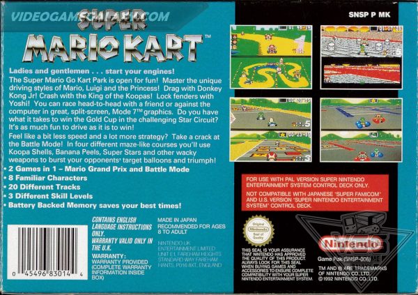 Super Mario Kart (V1) - Image 2