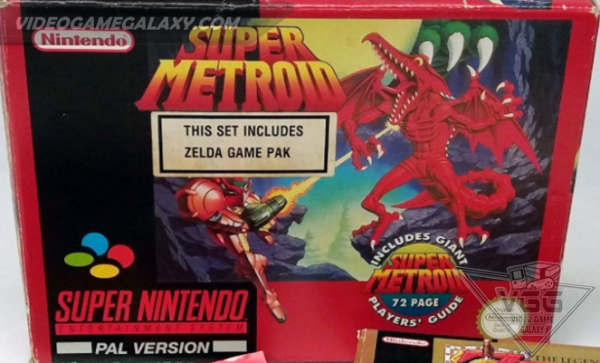 Super Metroid - The Legend of Zelda A Link to the Past (V1)