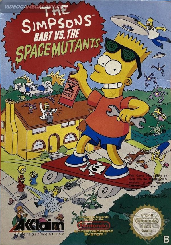 The Simpsons: Bart VS. the Space Mutants