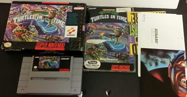 Teenage Mutant Hero Turtles IV Turtles in Time (V1) - Image 2