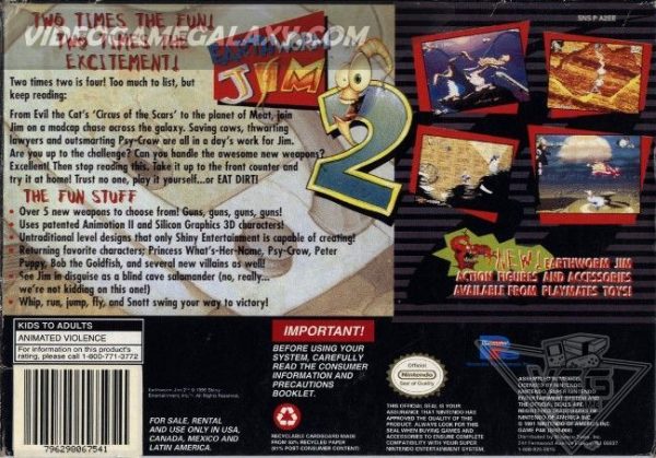 Earthworm Jim 2 (V1) - Image 2