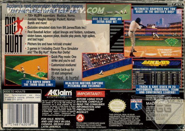 Frank Thomas Big Hurt Baseball - Image 2