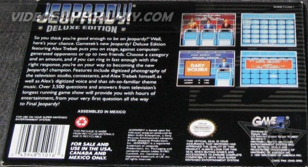 Jeopardy! Deluxe Edition (V2) - Image 2