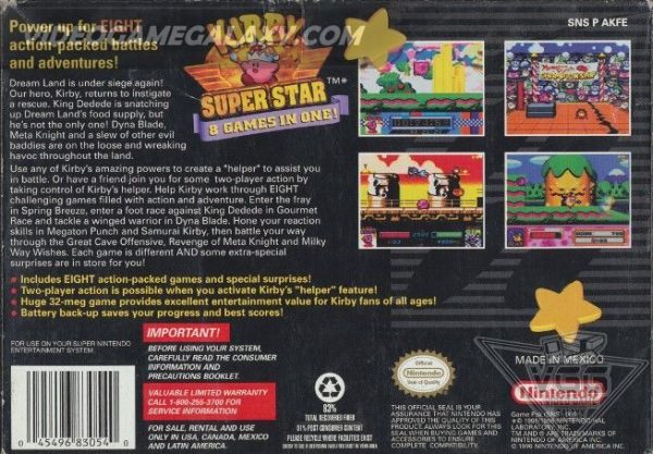 Kirby Super Star (V1) - Image 2