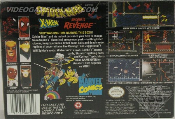 Spider-Man and the X-Men Arcade's Revenge (V1) - Image 2