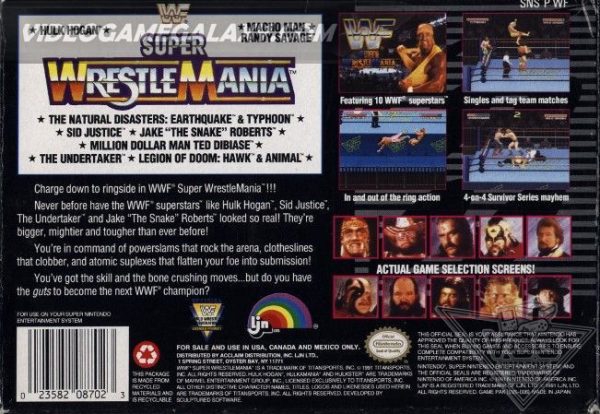 WWF Super WrestleMania (V1) - Image 2