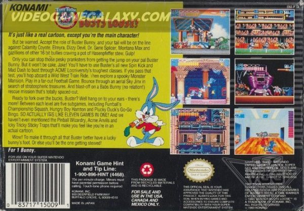Tiny Toon Adventures Buster Busts Loose ! - Image 2