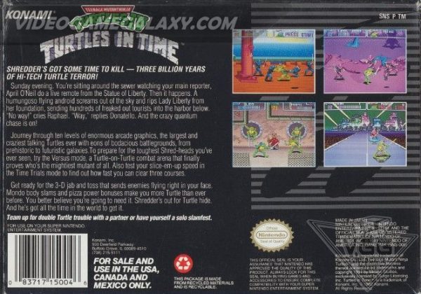 Teenage Mutant Hero Turtles IV Turtles in Time - Image 2