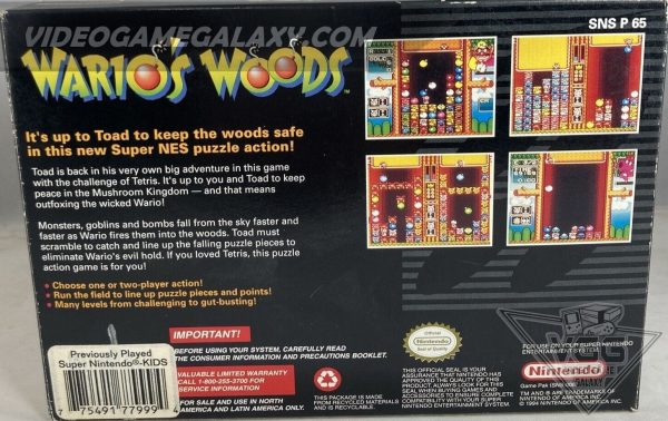 Wario's Woods (V1) - Image 2