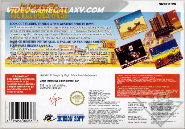 An American Tail Fievel Goes West - Image 2
