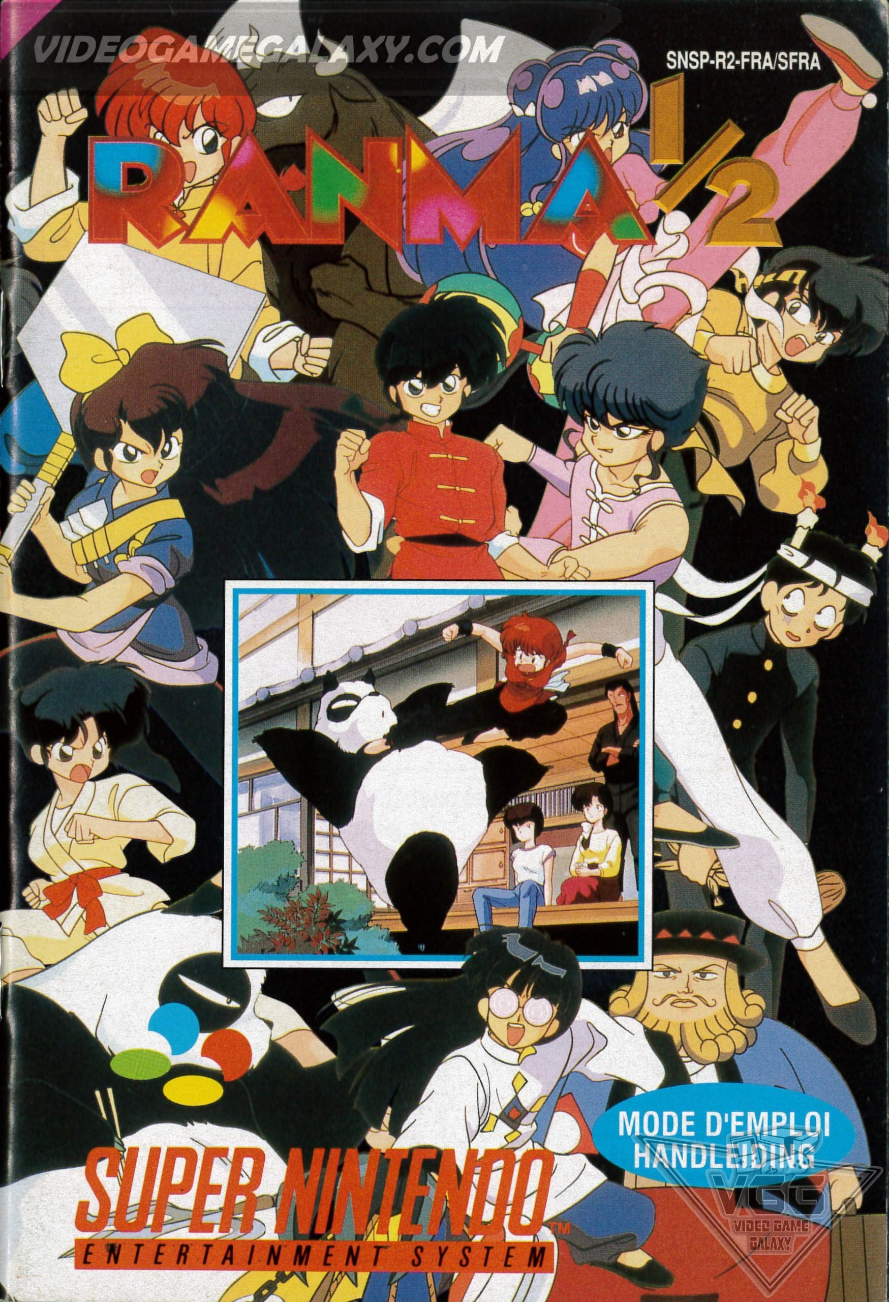 Ranma 1/2: Bakuretsu Rantouhen SUPER FAMICOM japan game ntsc
