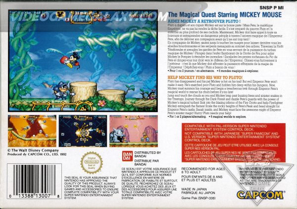 The Magical Quest starring Mickey Mouse - Image 2