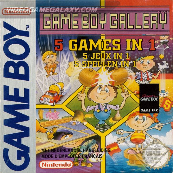 Game Boy Gallery 5 games in 1