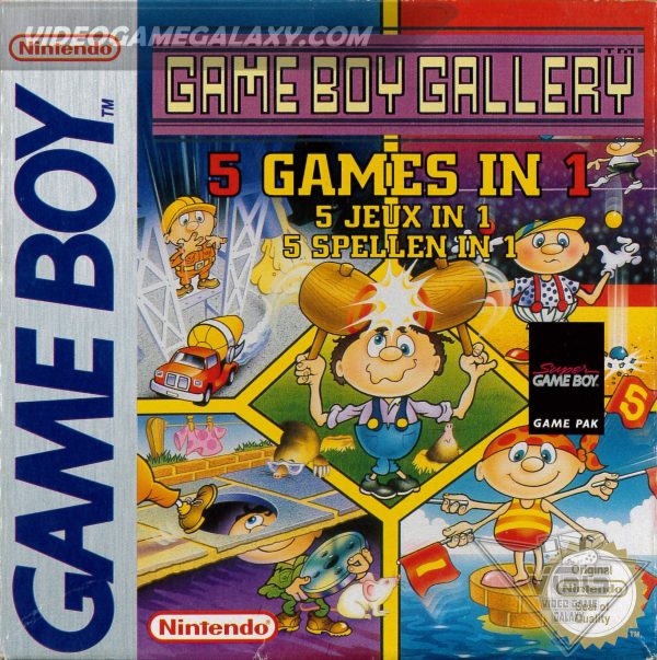 Game Boy Gallery 5 games in 1