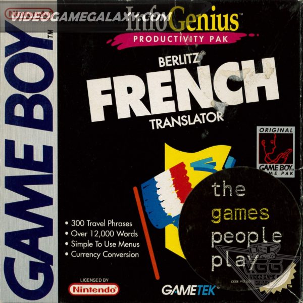 InfoGenius Productivity Pak Berlitz French Translator