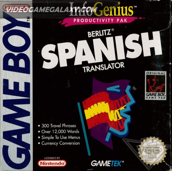 InfoGenius Productivity Pak Berlitz Spanish Translator