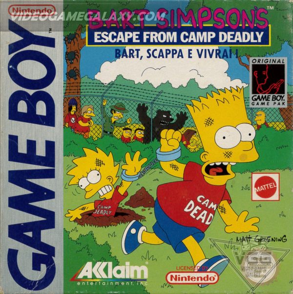 The Simpsons #1 : Escape From Camp Deadly Bart Scappa E Vivrai !