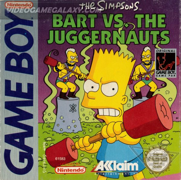 The Simpsons #2 : The Simpsons Bart Vs. The Juggernauts