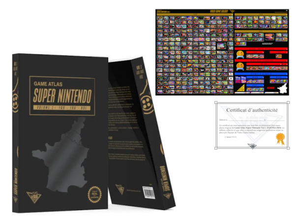 Atlas Volume 1 SNES (FAH, FRA et HOL) version collector